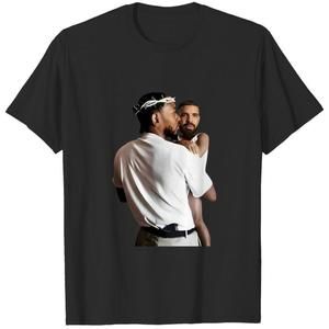 Kendrick Lamar Holding Babydrake Shirt Not Like Us Shirt